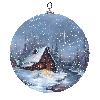 winter in a globe