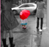 Little Girl in the Rain
