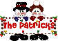 the patricks wish you a merry christmas