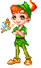 Disney- Peter Pan With Tinkerbell