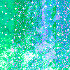 Bluish greenish glitter background