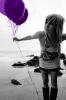 purple balloon