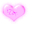 Don in a pink blinking heart