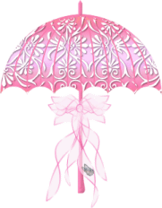 pink umbrella