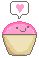 KAWAII Cupcake Blinkie!