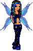 blue winged fairy