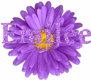 Emilee in purple flower