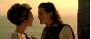 Will Turner and Elizabeth Swann Kissing