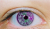 Purple-Green Eye