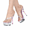 pink glitter shoes
