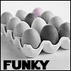 funky eggs