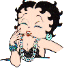 Betty Boop laughing