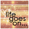 life goes on glitter