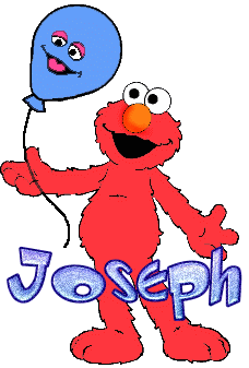 joseph, elmo party
