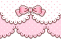 pink bow and lace