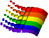 Gay 3D Flag